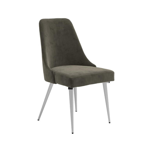 Cabianca Gray Curved Back Side Chairs, Set of 2 - 191442 - Luna Furniture - Dallas Store