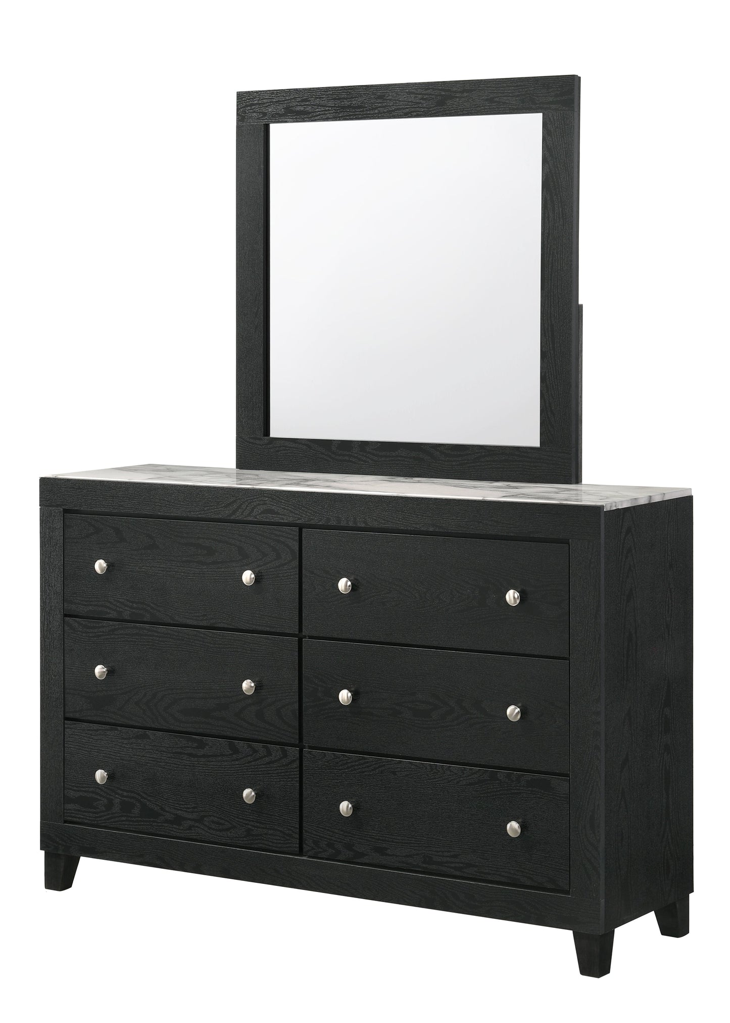 Cadence Black Bedroom Mirror (Mirror Only) - B4510-11 - Luna Furniture - Dallas Store