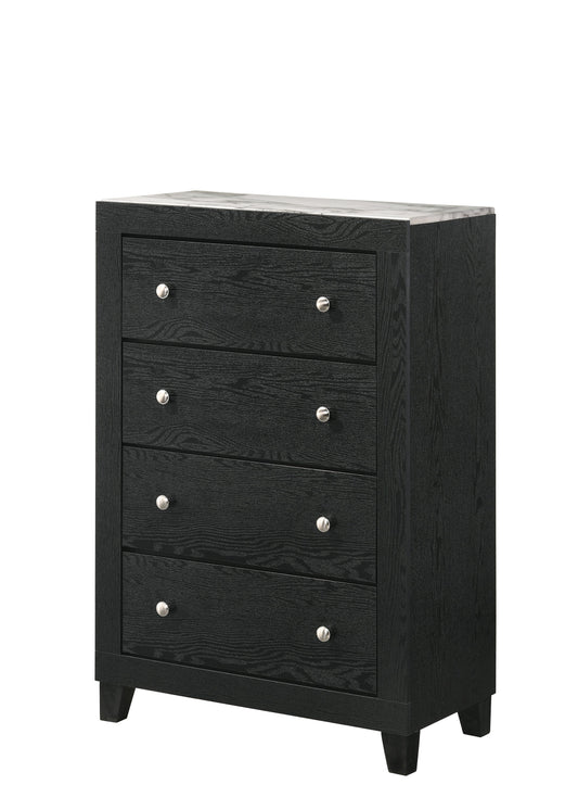 Cadence Black Chest - B4510-4 - Luna Furniture - Dallas Store