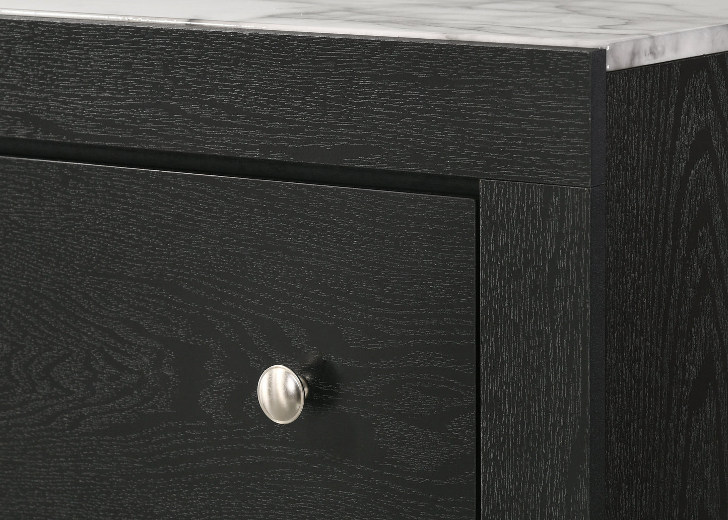 Cadence Black LED Panel Bedroom Set - SET | B4510-Q-BED | B4510-2 | B4510-4 - Luna Furniture - Dallas Store
