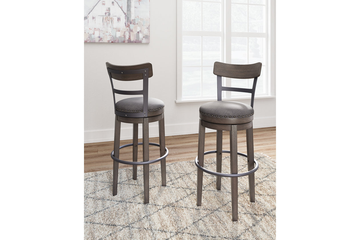 Caitbrook Gray Bar Height Barstool - D388-230 - Luna Furniture - Dallas Store
