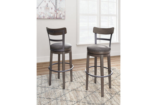 Caitbrook Gray Bar Height Barstool - D388-230 - Luna Furniture - Dallas Store