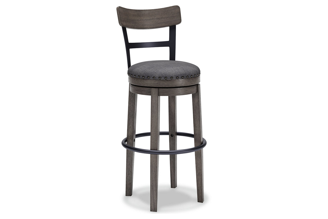 Caitbrook Gray Bar Height Barstool - D388-230 - Luna Furniture - Dallas Store