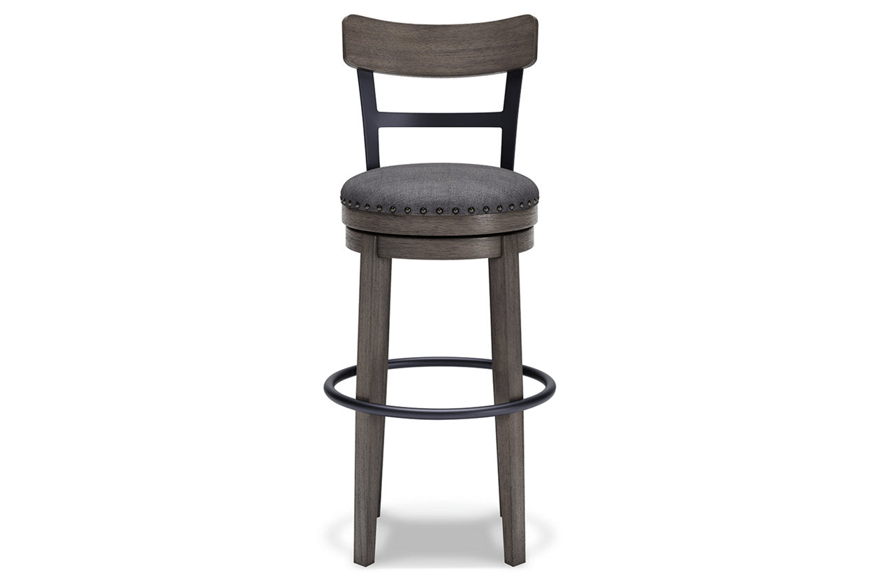 Caitbrook Gray Bar Height Barstool - D388-230 - Luna Furniture - Dallas Store