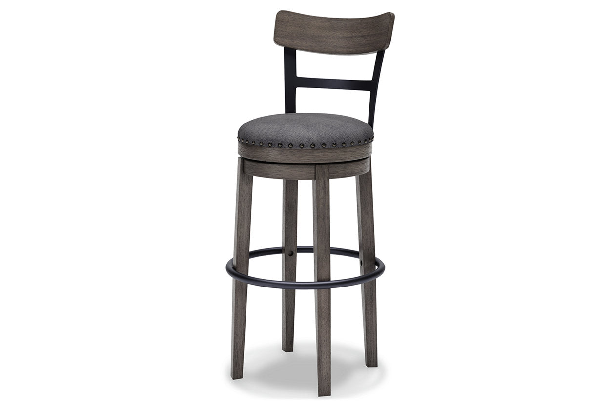 Caitbrook Gray Bar Height Barstool - D388-230 - Luna Furniture - Dallas Store