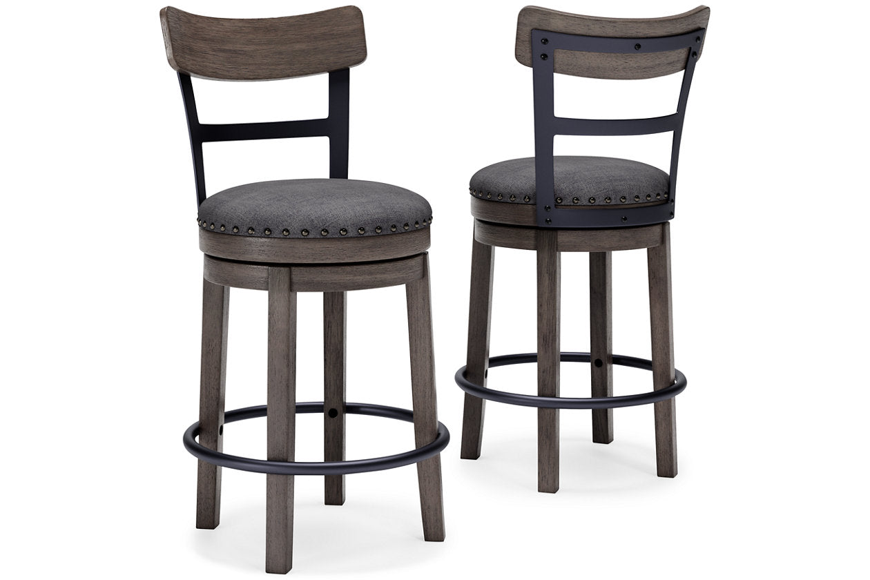 Caitbrook Gray Counter Height Barstool - D388-224 - Luna Furniture - Dallas Store