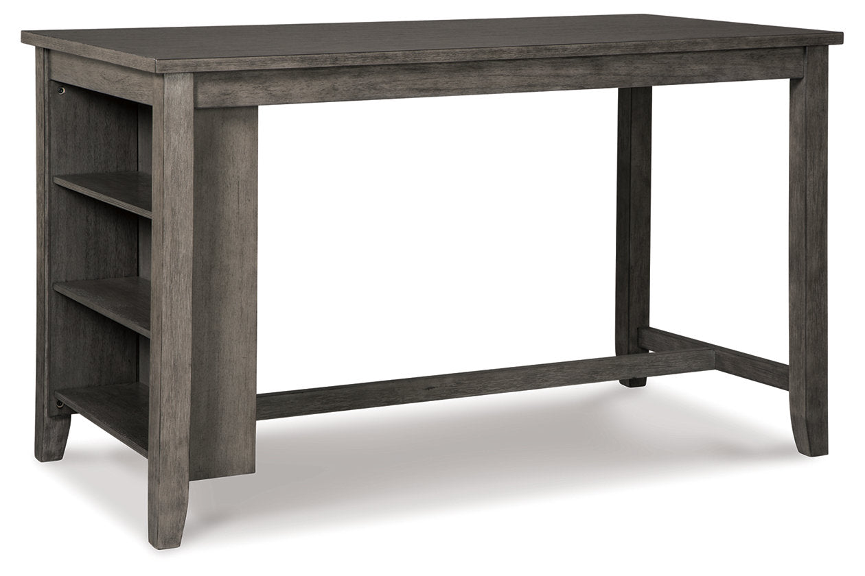 Caitbrook Gray Counter Height Dining Table - D388-13 - Luna Furniture - Dallas Store