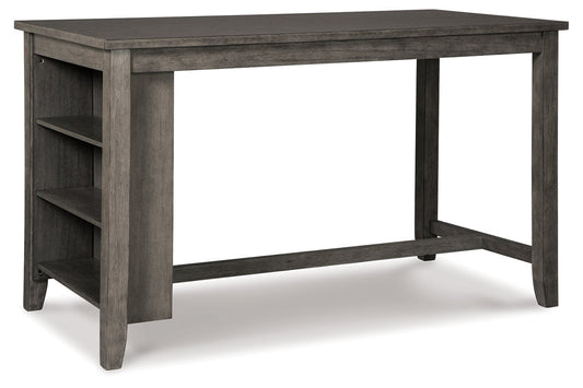 Caitbrook Gray Counter Height Dining Table - D388-13 - Luna Furniture - Dallas Store