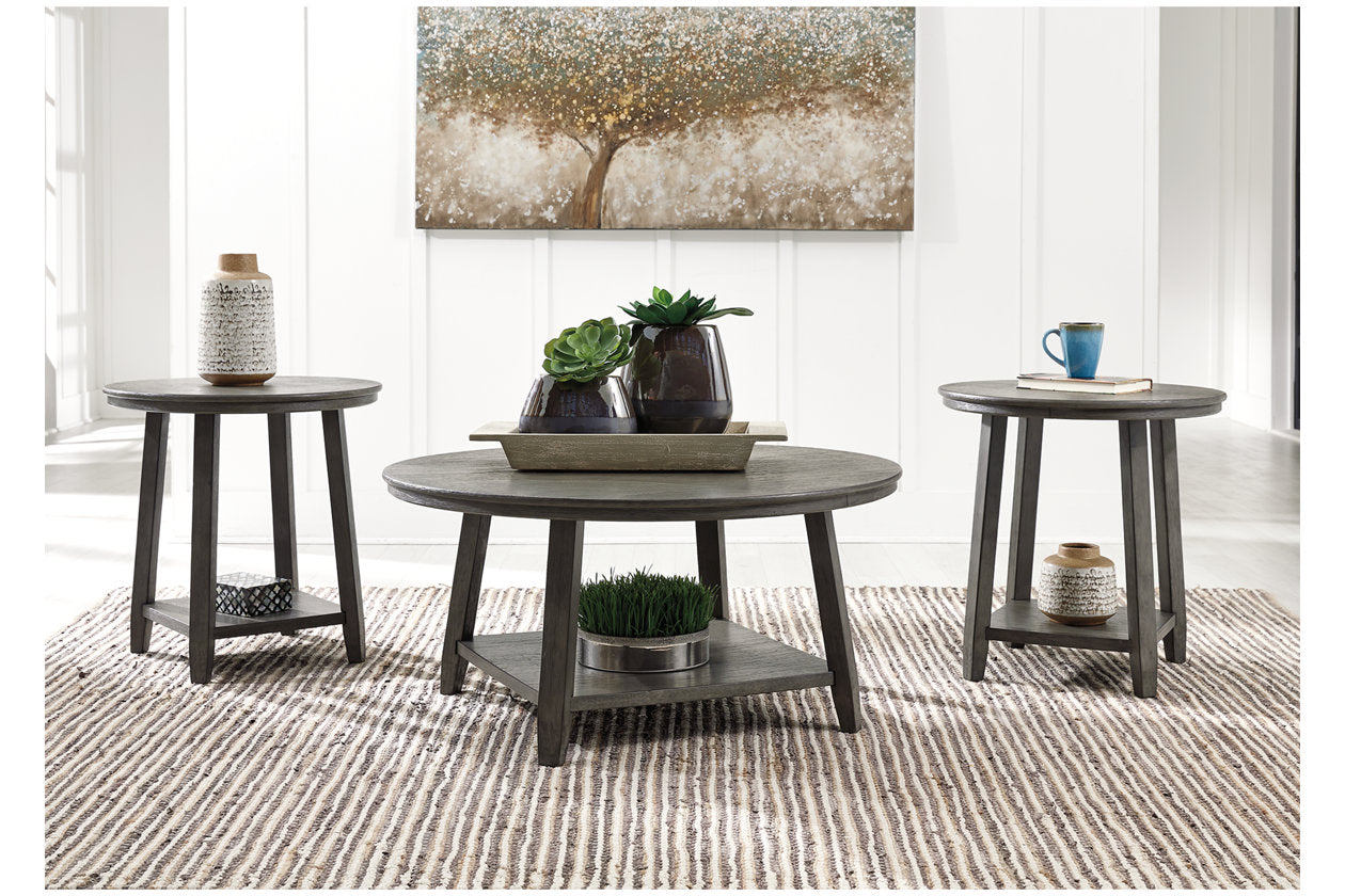 Caitbrook Gray Table, Set of 3 - T188-13 - Luna Furniture - Dallas Store