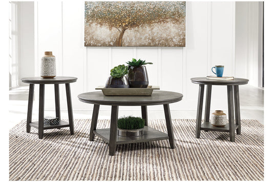 Caitbrook Gray Table, Set of 3 - T188-13 - Luna Furniture - Dallas Store