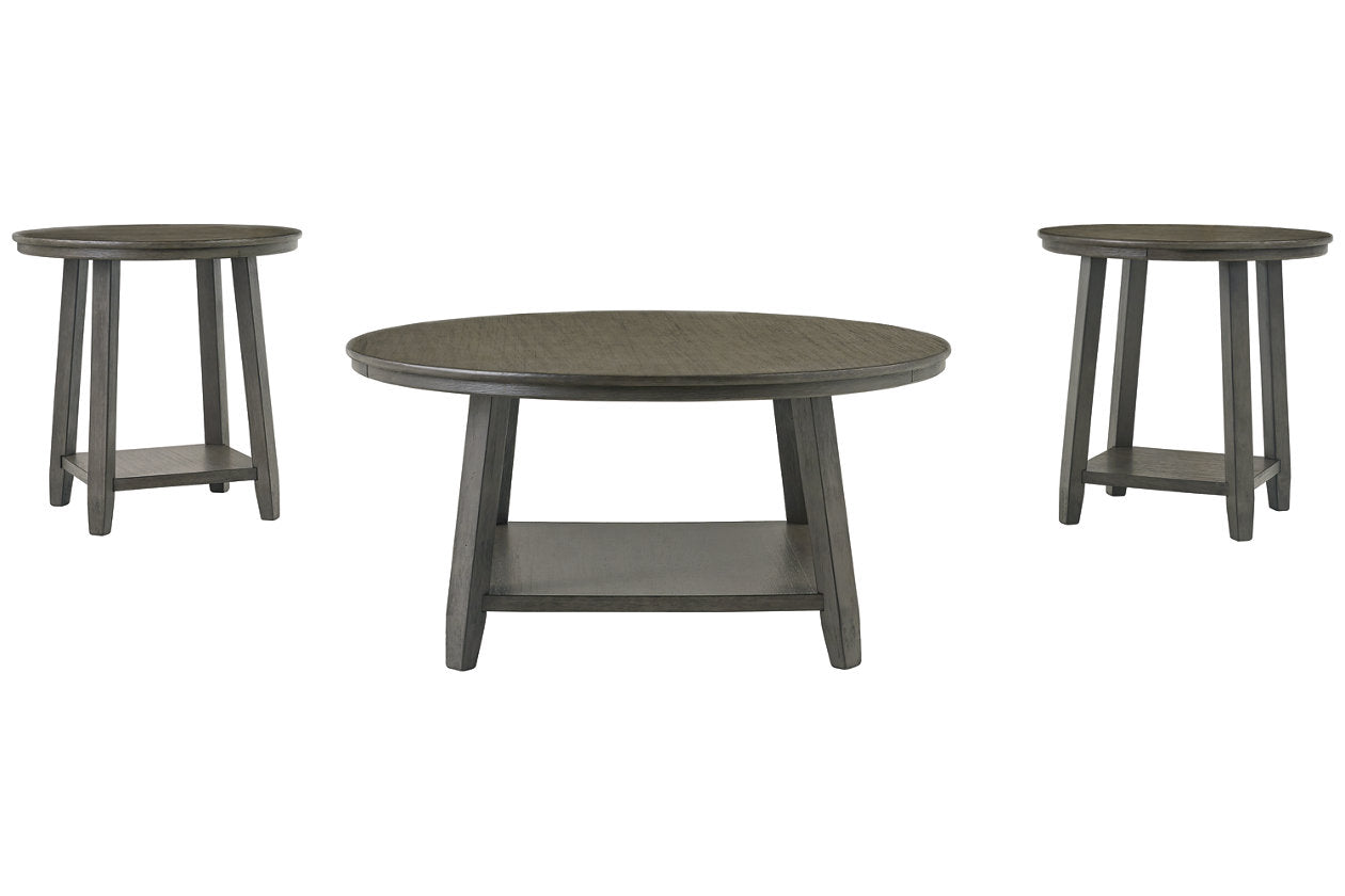 Caitbrook Gray Table, Set of 3 - T188-13 - Luna Furniture - Dallas Store