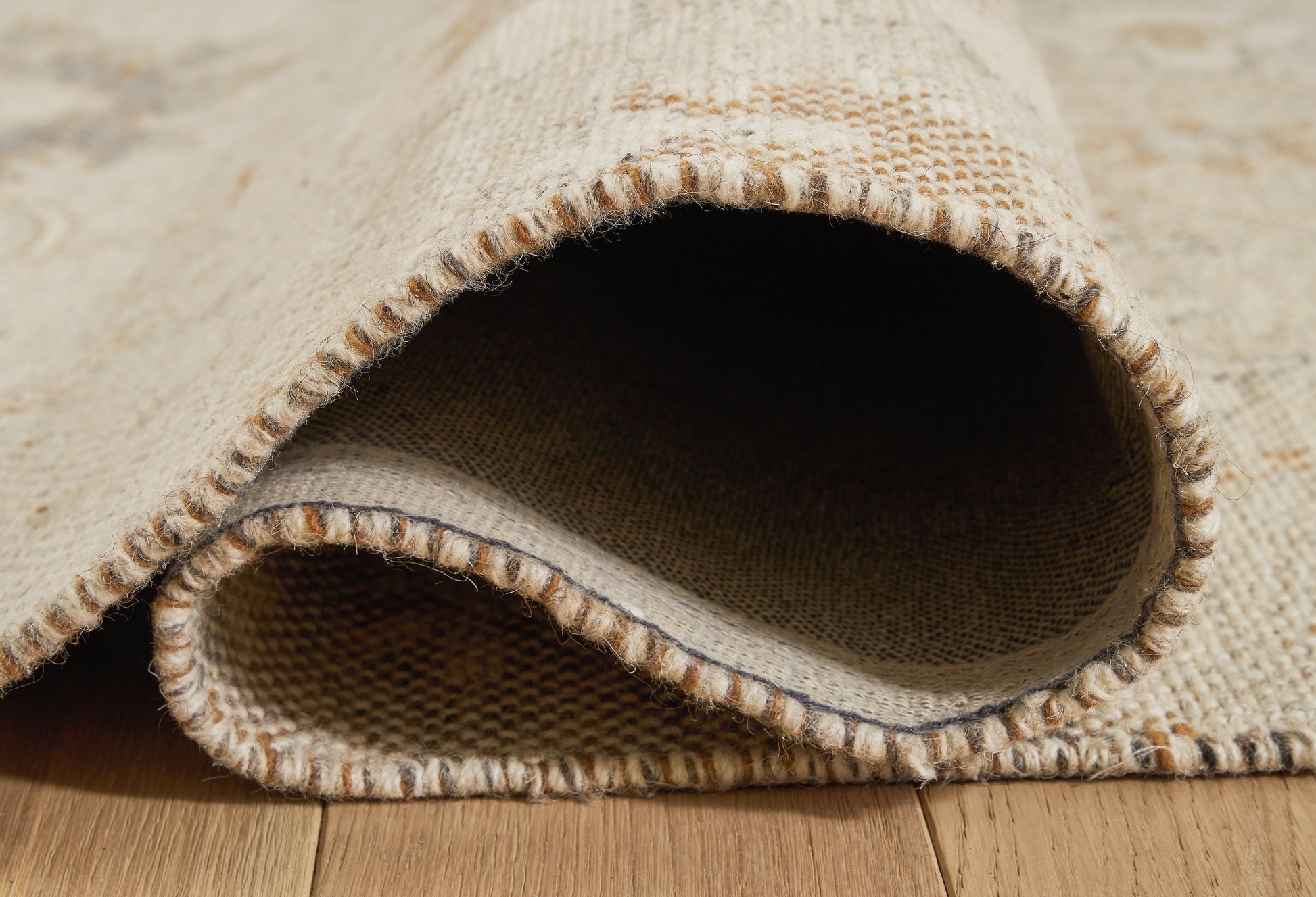 Calkin Linen/Gray/Caramel 8' x 10' Rug - R406391 - Luna Furniture - Dallas Store