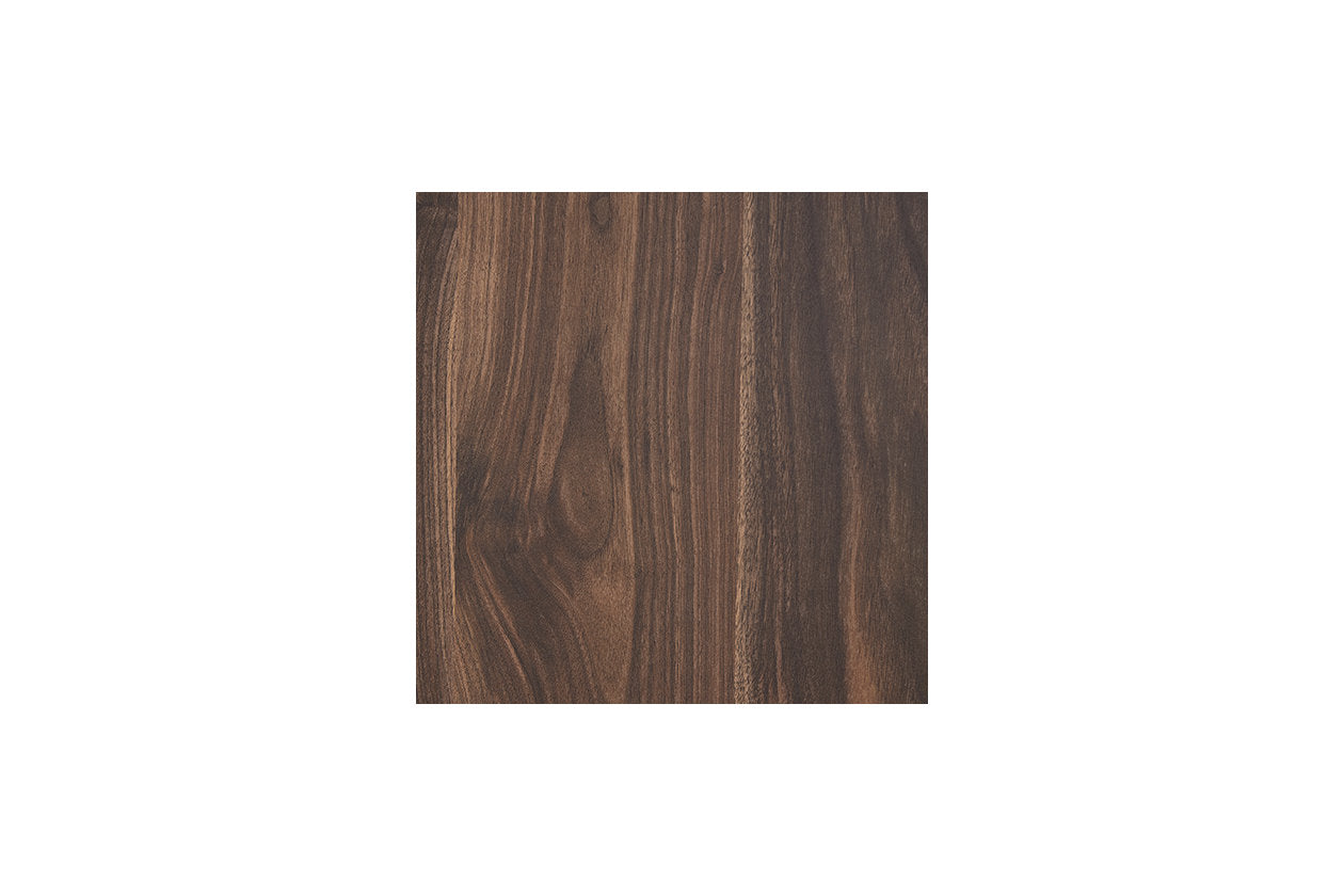 Calverson Mocha Queen Panel Platform Bed - SET | EB3660-113 | EB3660-157 - Luna Furniture - Dallas Store