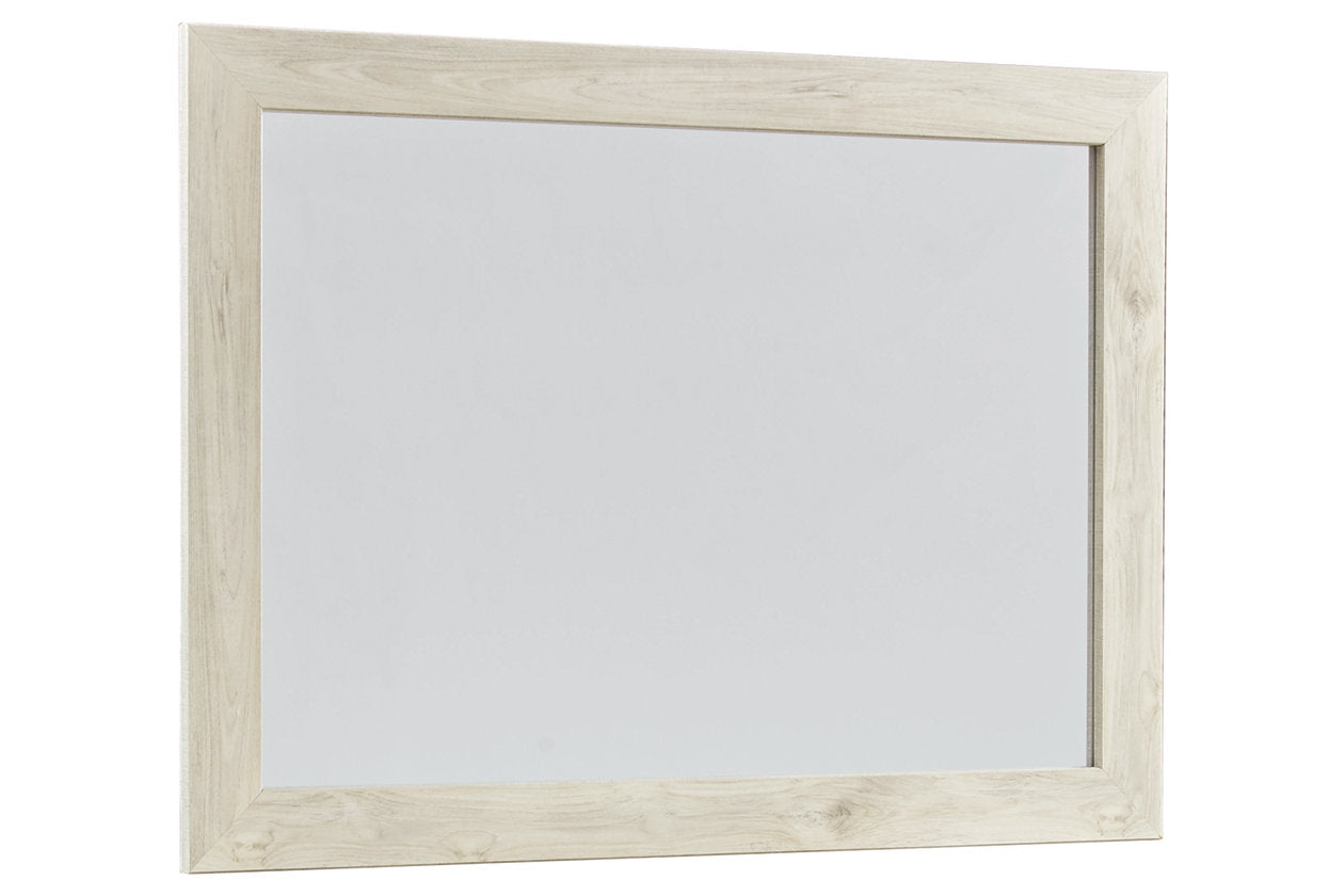 Cambeck Whitewash Bedroom Mirror (Mirror Only) - B192-36 - Luna Furniture - Dallas Store