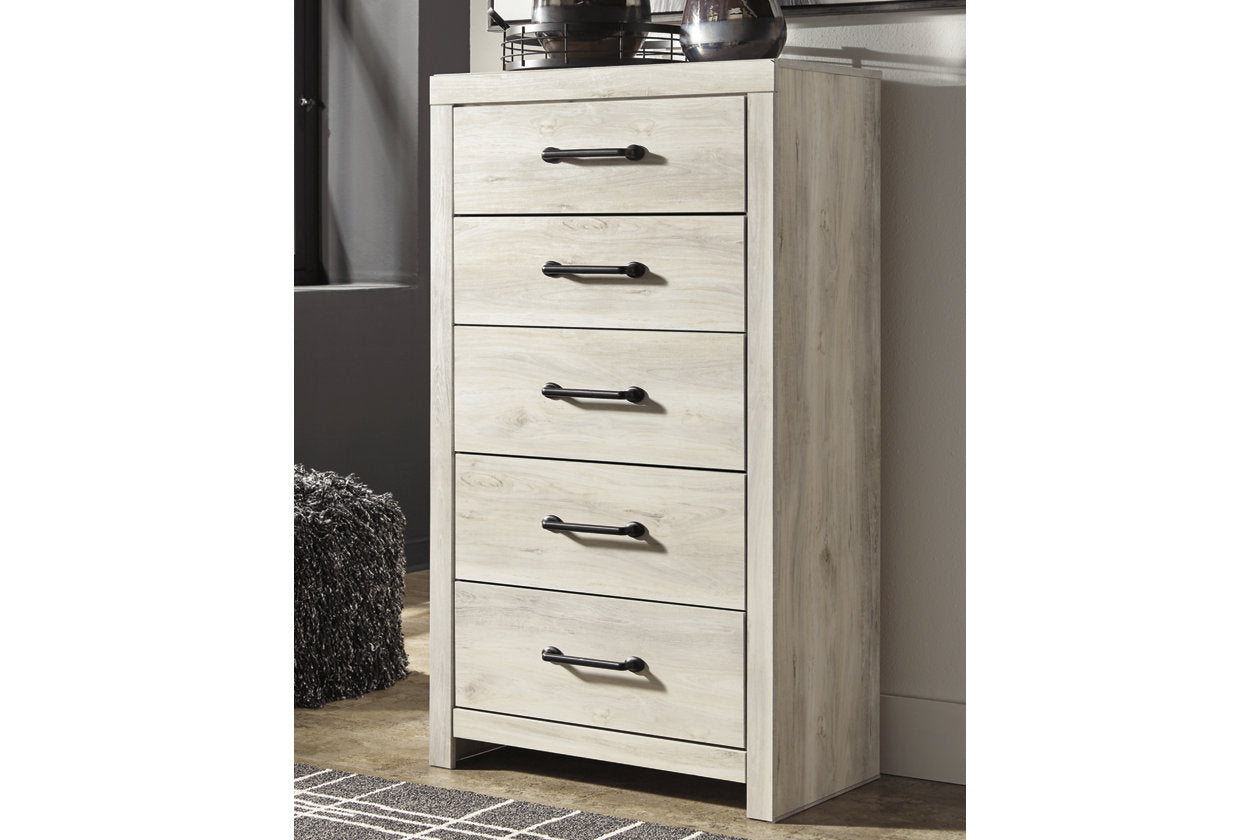 Cambeck Whitewash Chest of Drawers - B192-46 - Luna Furniture - Dallas Store