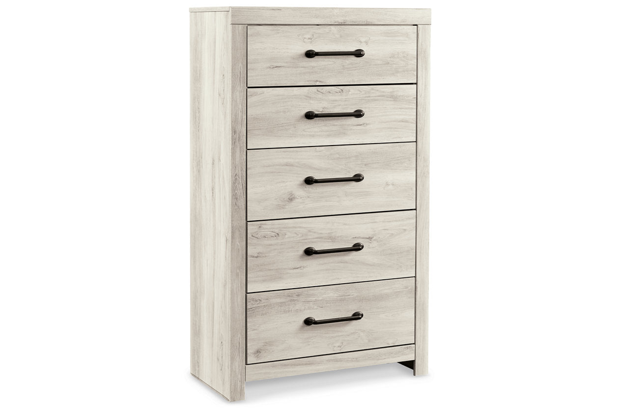Cambeck Whitewash Chest of Drawers - B192-46 - Luna Furniture - Dallas Store