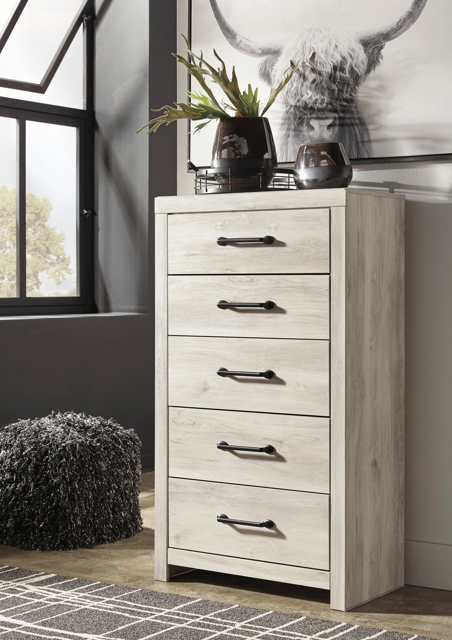 Cambeck Whitewash Footboard Storage Youth Bedroom Set - SET | B192-84S | B192-86 | B192-87 | B192-92 | B192-46 - Luna Furniture - Dallas Store
