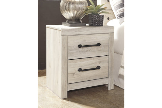 Cambeck Whitewash Nightstand - B192-92 - Luna Furniture - Dallas Store