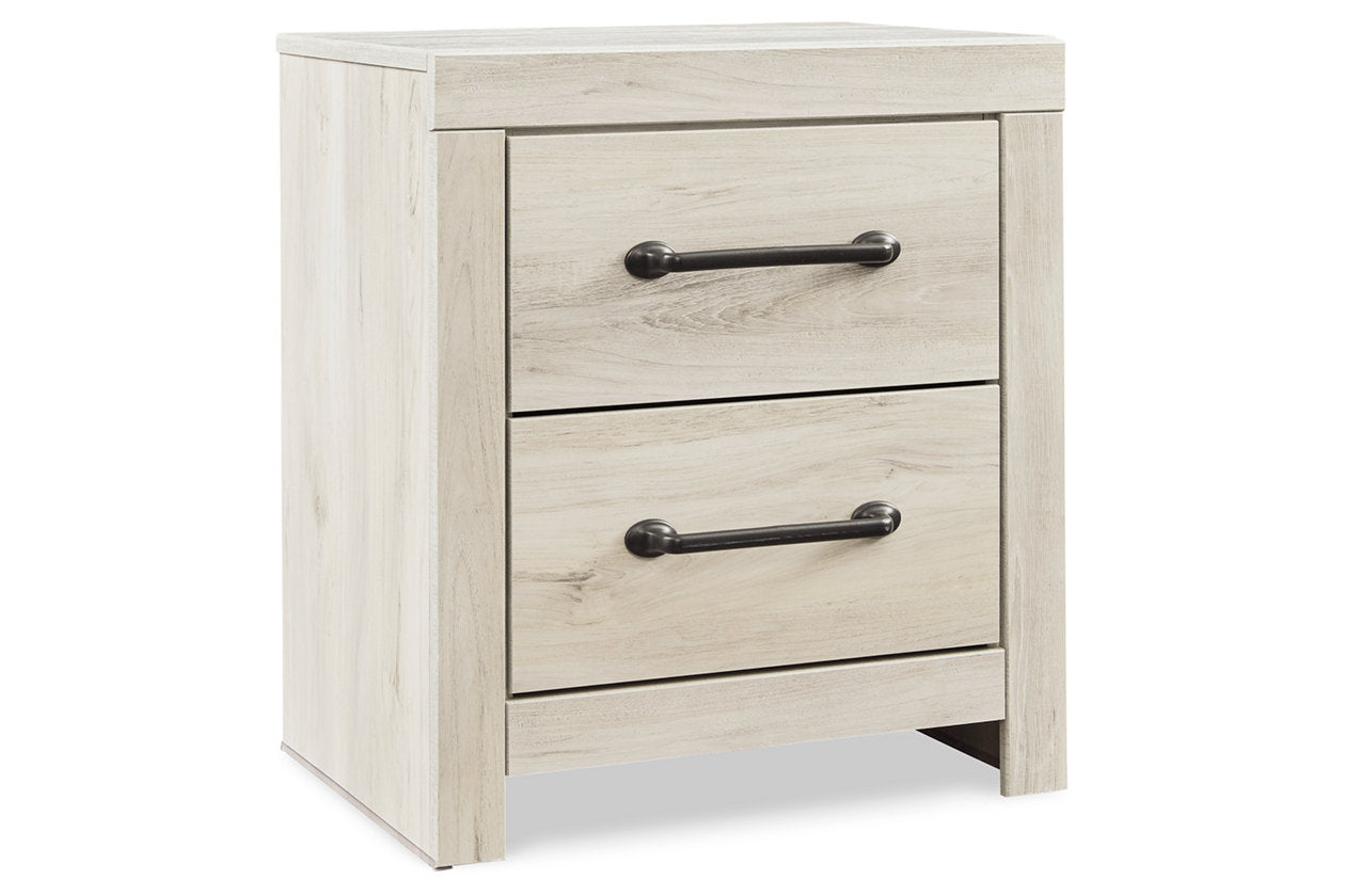 Cambeck Whitewash Nightstand - B192-92 - Luna Furniture - Dallas Store
