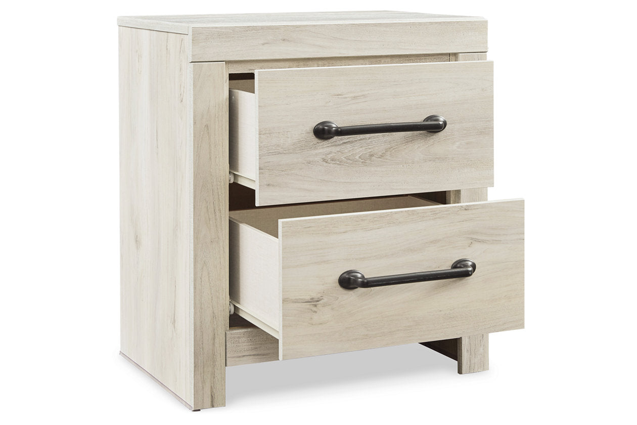 Cambeck Whitewash Nightstand - B192-92 - Luna Furniture - Dallas Store