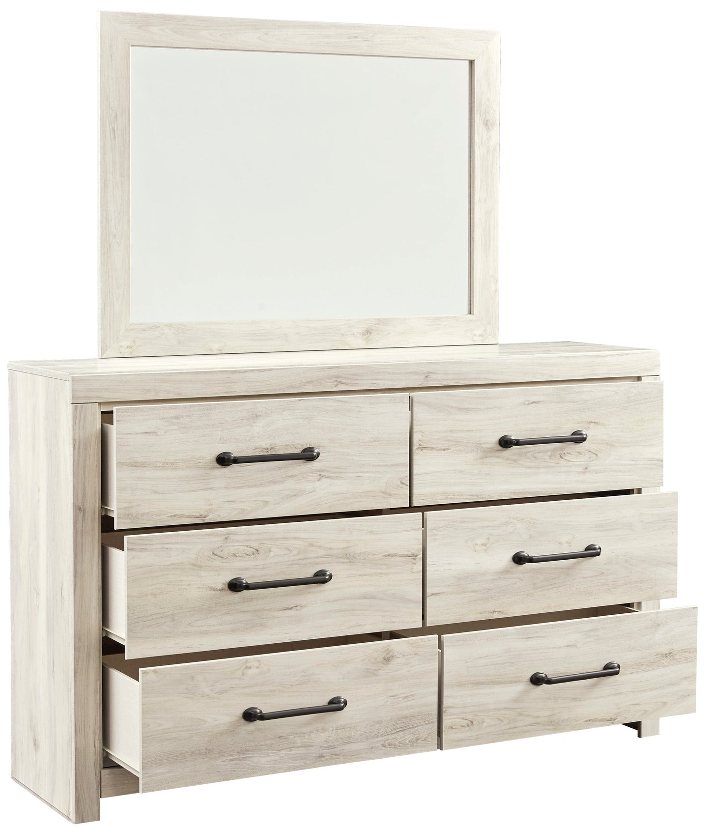 Cambeck Whitewash Panel Bedroom Set - SET | B192-56 | B192-58 | B192-97 | B192-31 | B192-36 | B192-92 | B192-46 - Luna Furniture - Dallas Store