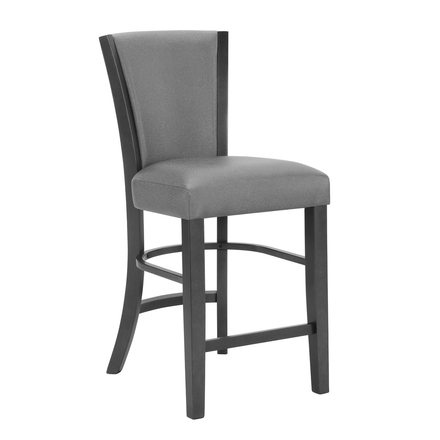 Camelia Gray/Gray Counter Height Chair, Set of 2 - 1716S-24 - Luna Furniture - Dallas Store