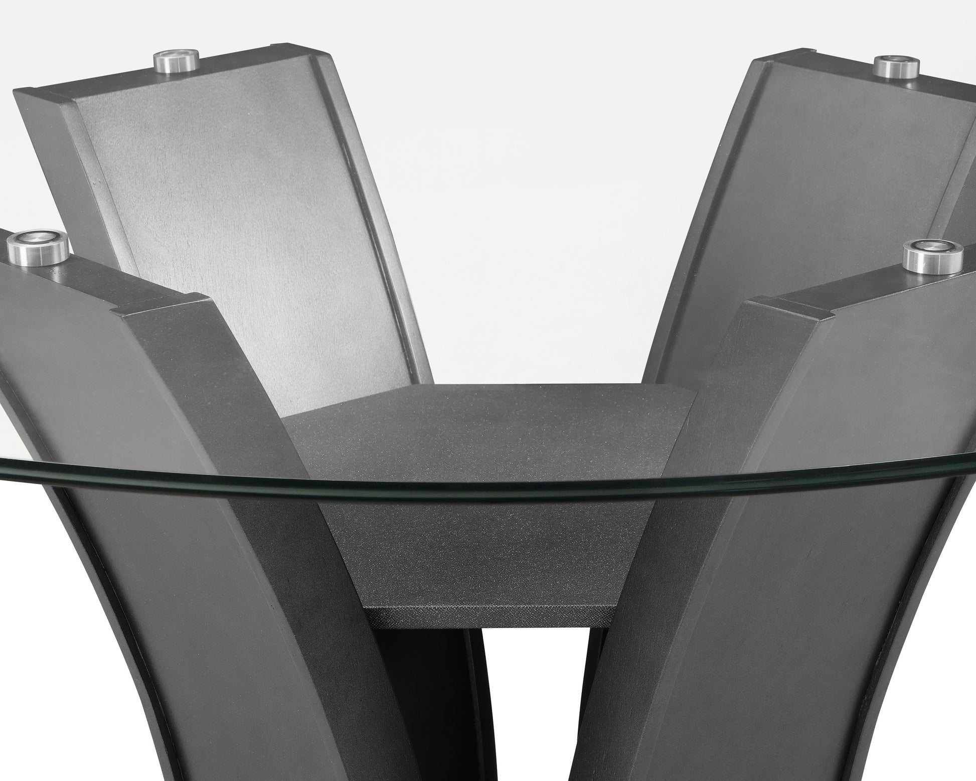 Camelia Gray Round Counter Height Table - SET | 1716T-54-BSL | 1716T-54RD-GL - Luna Furniture - Dallas Store