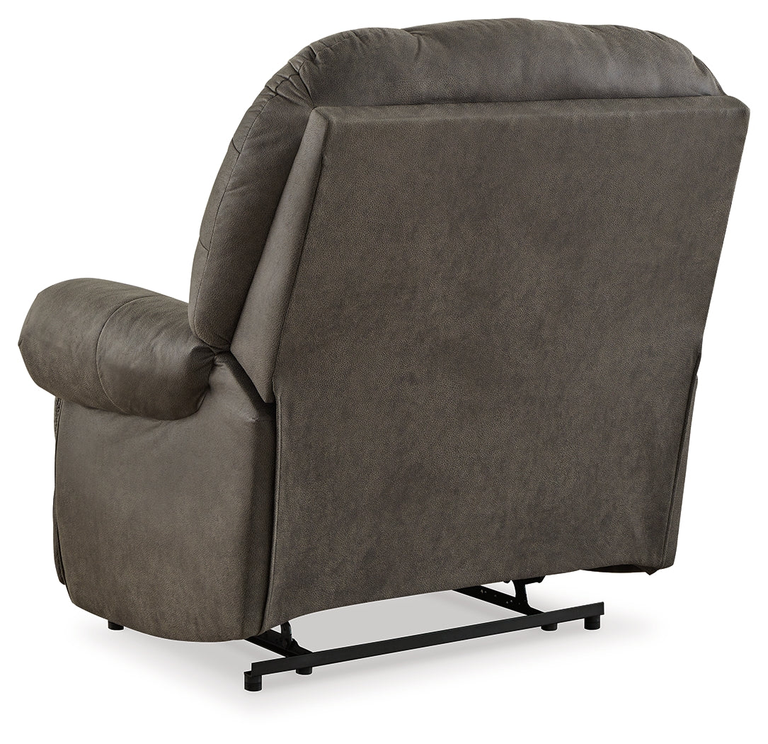 Camera Time Gunmetal Recliner - 6570729 - Luna Furniture - Dallas Store