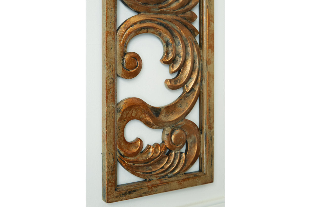 Candelario Natural Wall Decor - A8010286 - Luna Furniture - Dallas Store