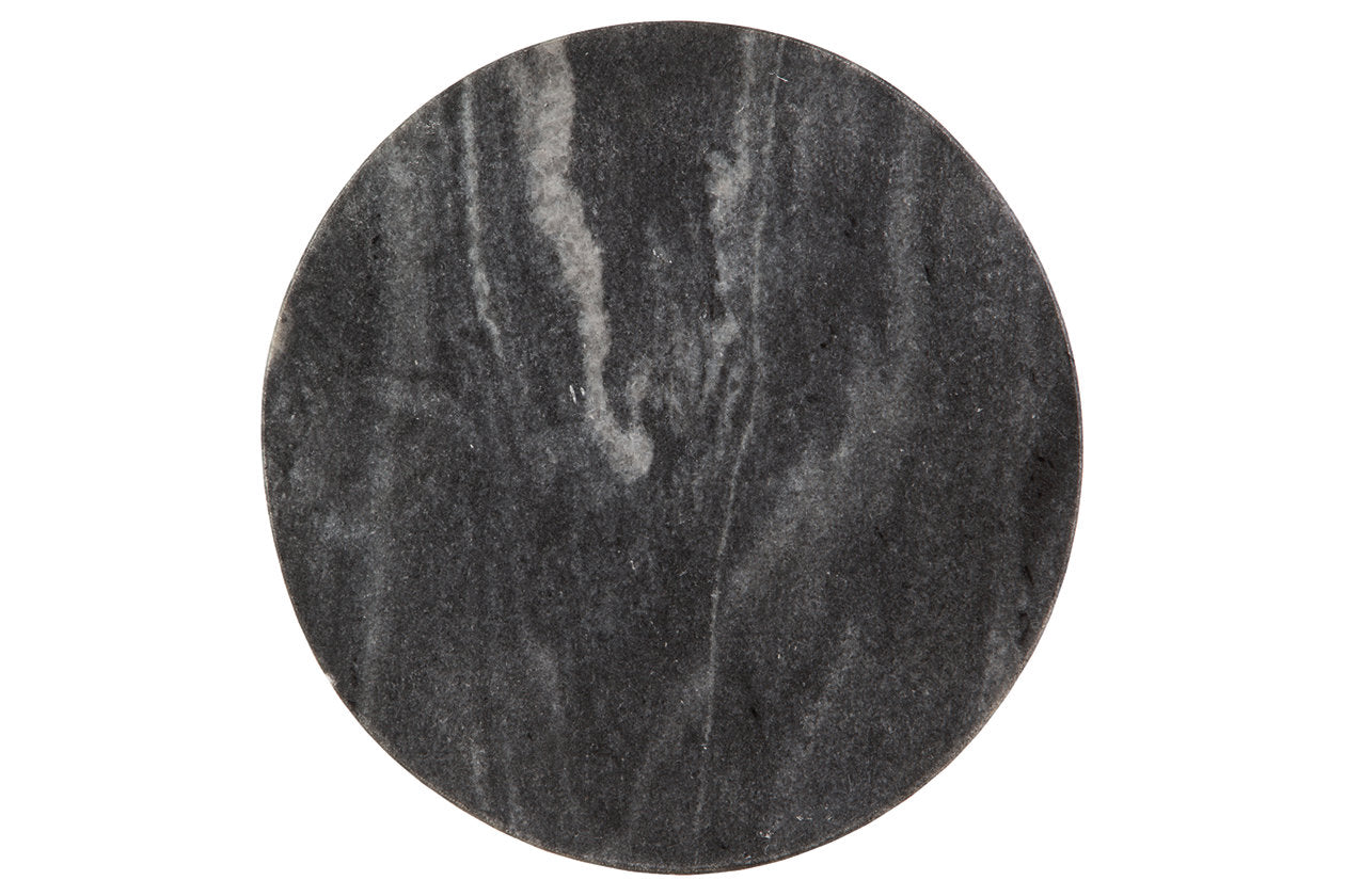 Caramont Black/White/Gold Finish Accent Table - A4000540 - Luna Furniture - Dallas Store