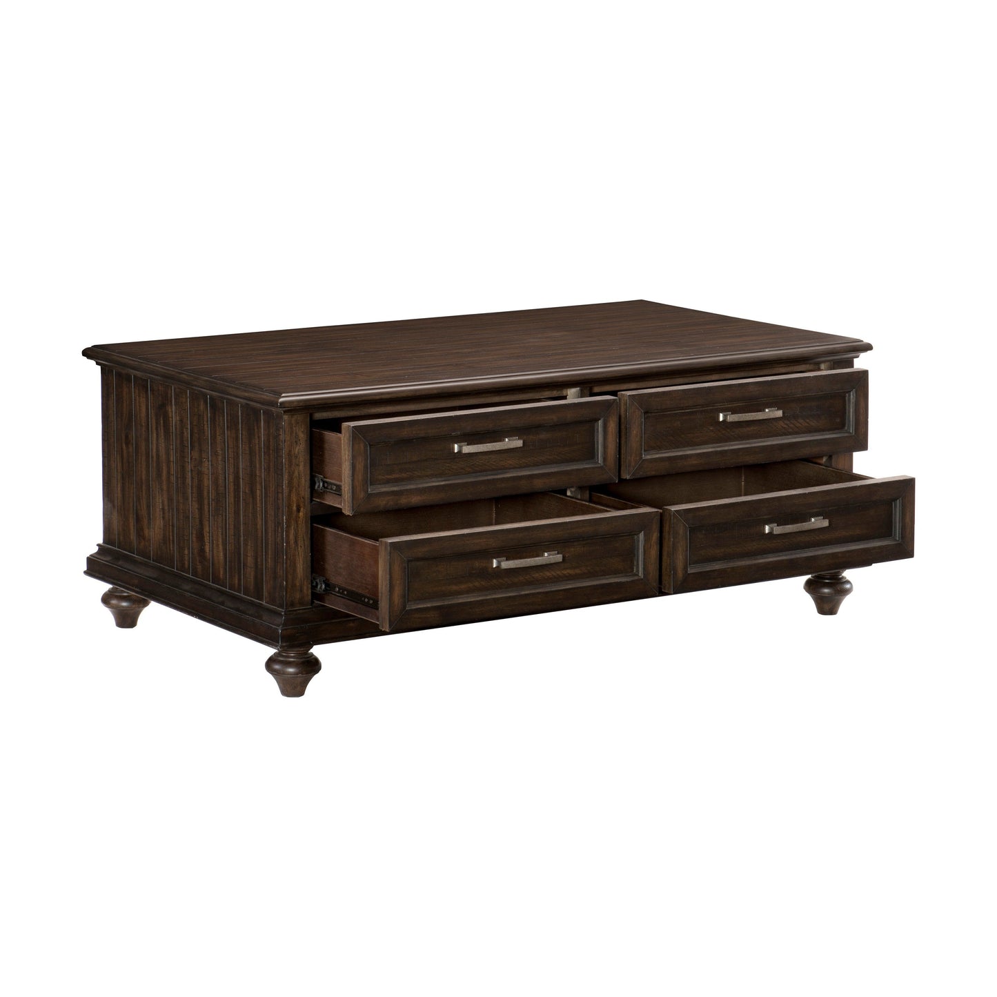 Cardano Driftwood Charcoal Cocktail Table - 1689-30 - Luna Furniture - Dallas Store