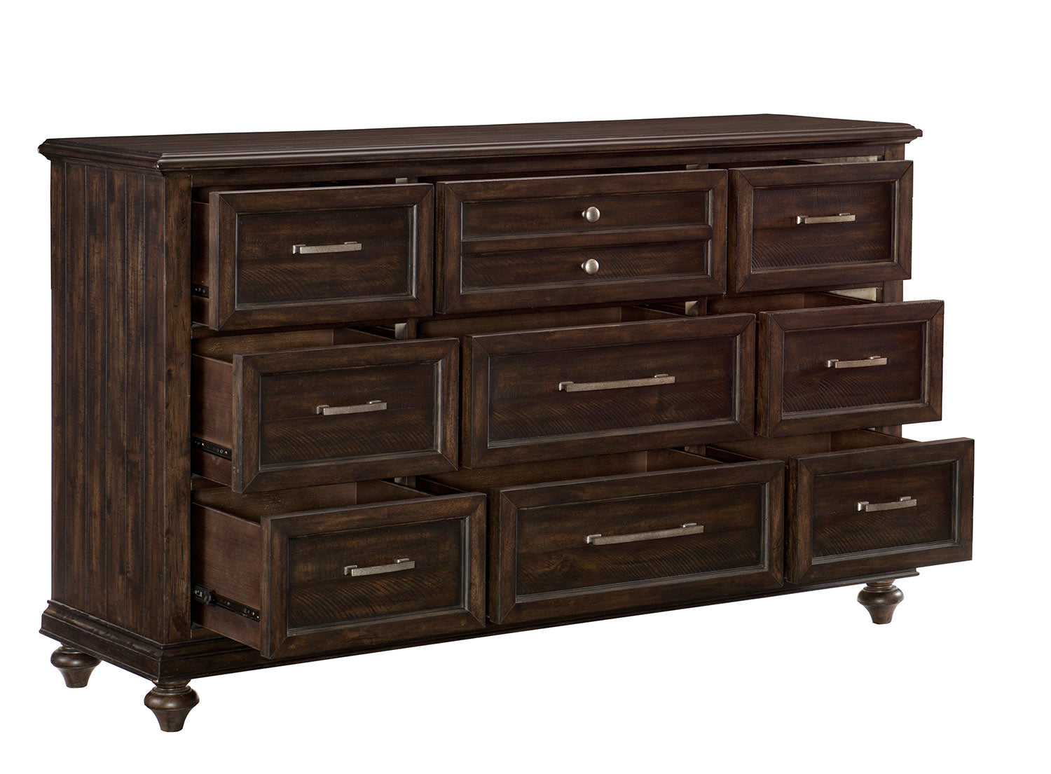 Cardano Driftwood Charcoal Dresser - 1689-5 - Luna Furniture - Dallas Store