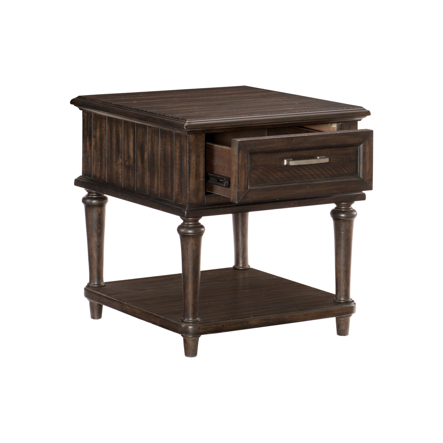 Cardano Driftwood Charcoal End Table - 1689-04 - Luna Furniture - Dallas Store