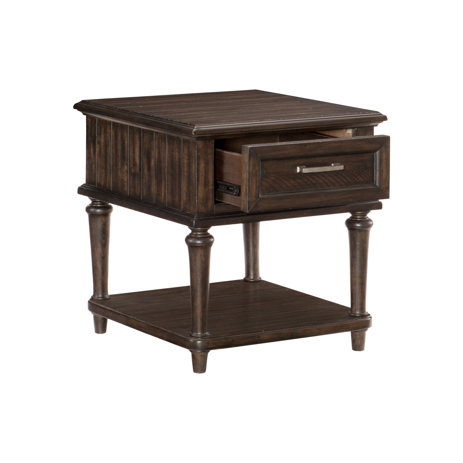 Cardano Driftwood Charcoal End Table - 1689-04 - Luna Furniture - Dallas Store