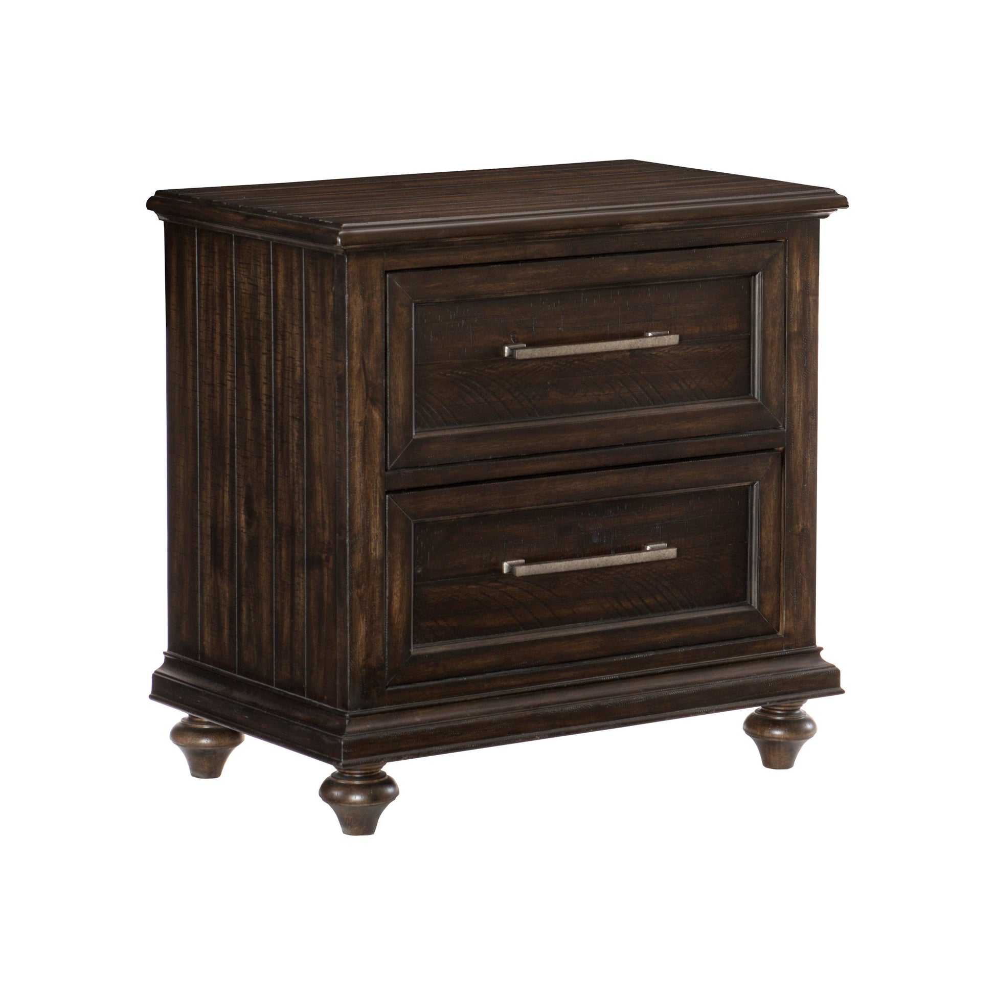 Cardano Driftwood Charcoal Nightstand - 1689-4 - Luna Furniture - Dallas Store