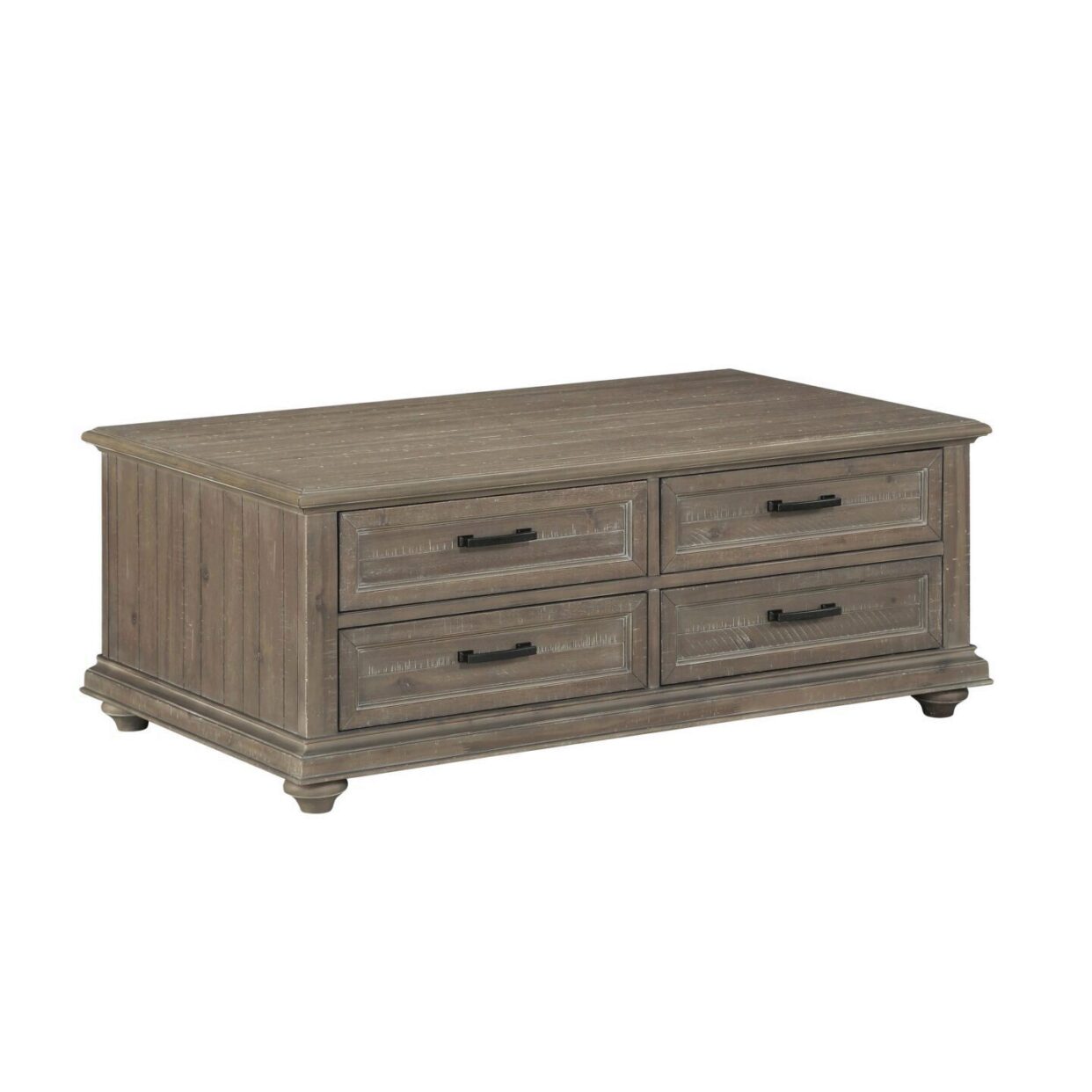 Cardano Driftwood Light Brown Wood Cocktail Table - 1689BR-30 - Luna Furniture - Dallas Store