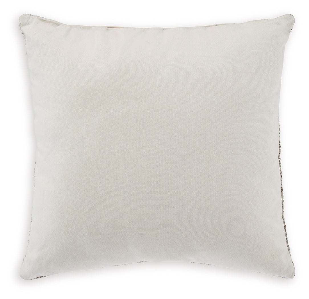 Carddon Brown/White Pillow, Set of 4 - A1000971 - Luna Furniture - Dallas Store
