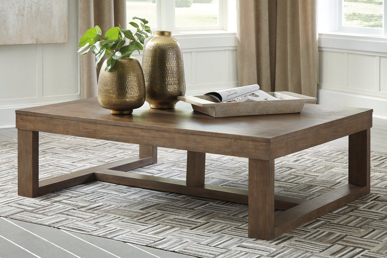 Cariton Gray Coffee Table - T471-1 - Luna Furniture - Dallas Store