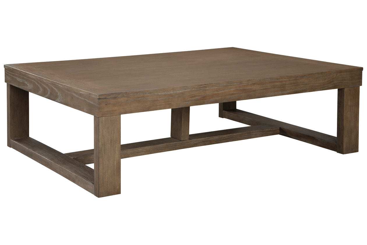 Cariton Gray Coffee Table - T471-1 - Luna Furniture - Dallas Store