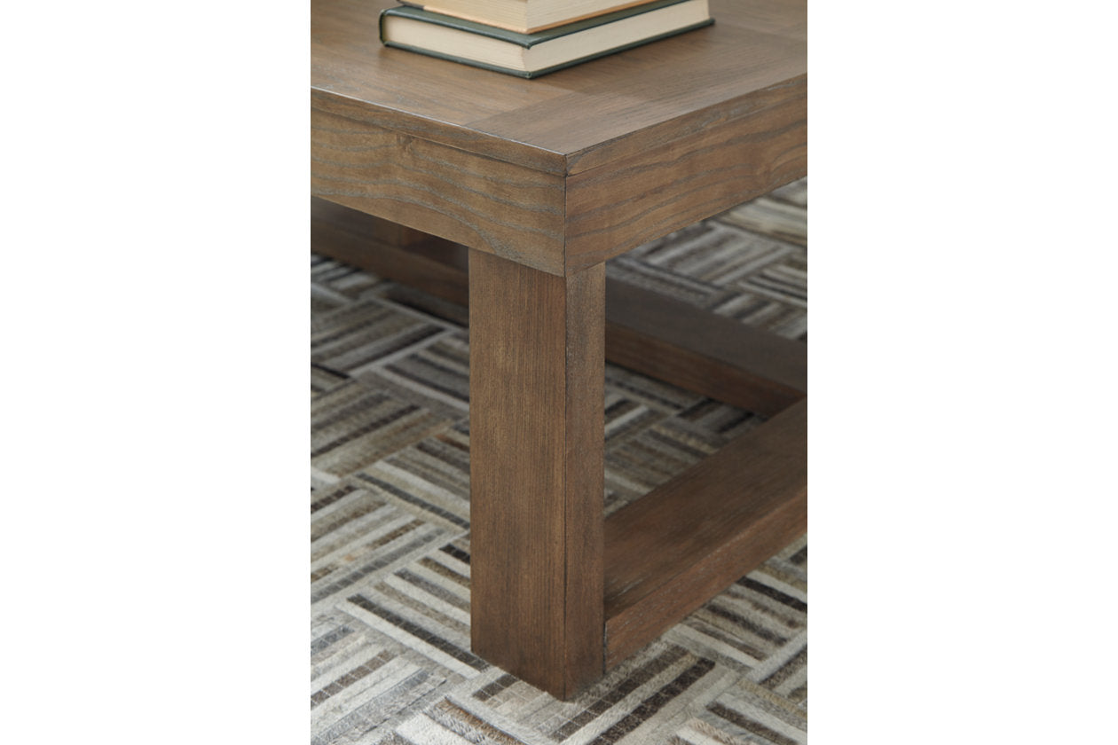 Cariton Gray Coffee Table - T471-1 - Luna Furniture - Dallas Store