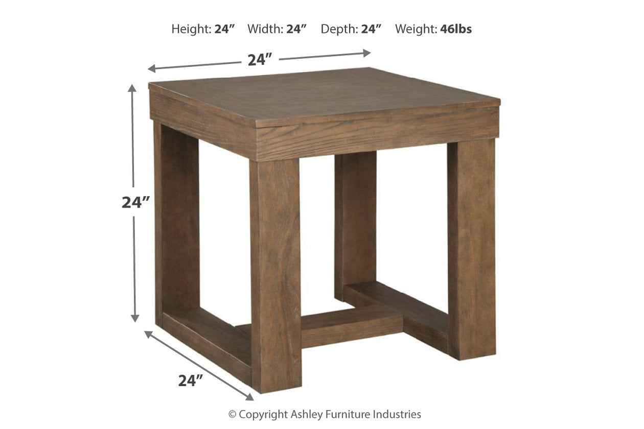 Cariton Gray End Table - T471-2 - Luna Furniture - Dallas Store