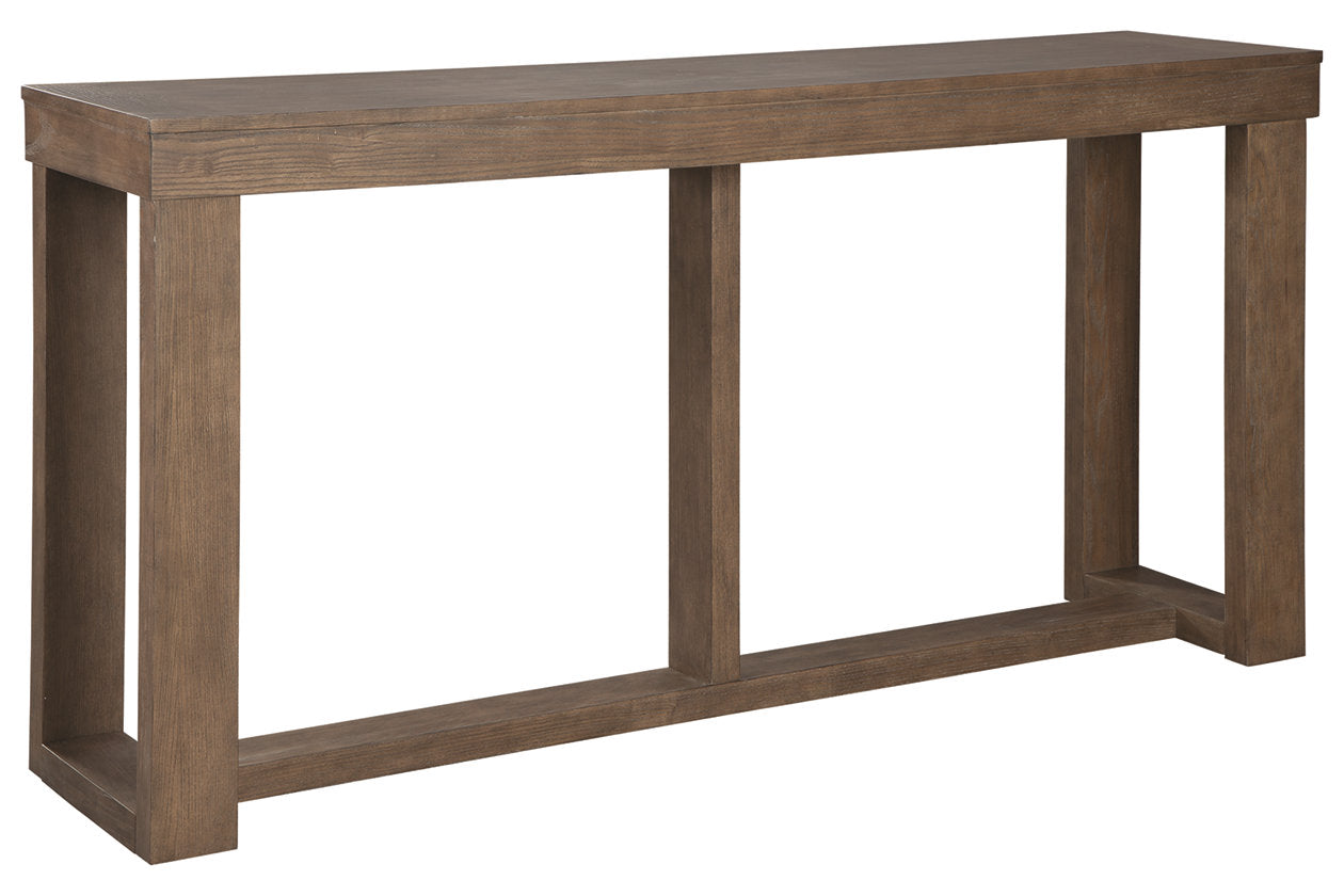 Cariton Gray Sofa/Console Table - T471-4 - Luna Furniture - Dallas Store