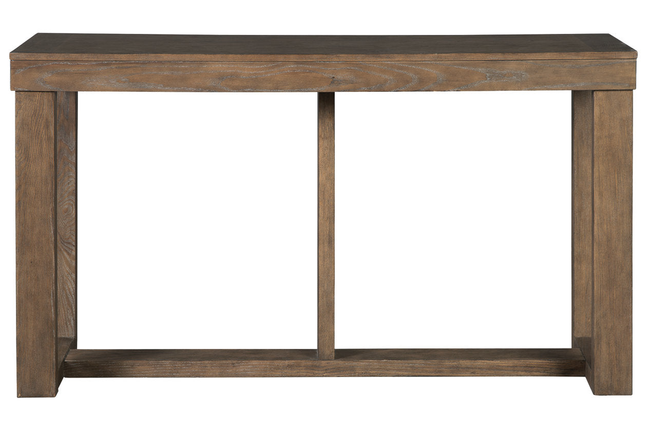 Cariton Gray Sofa/Console Table - T471-4 - Luna Furniture - Dallas Store