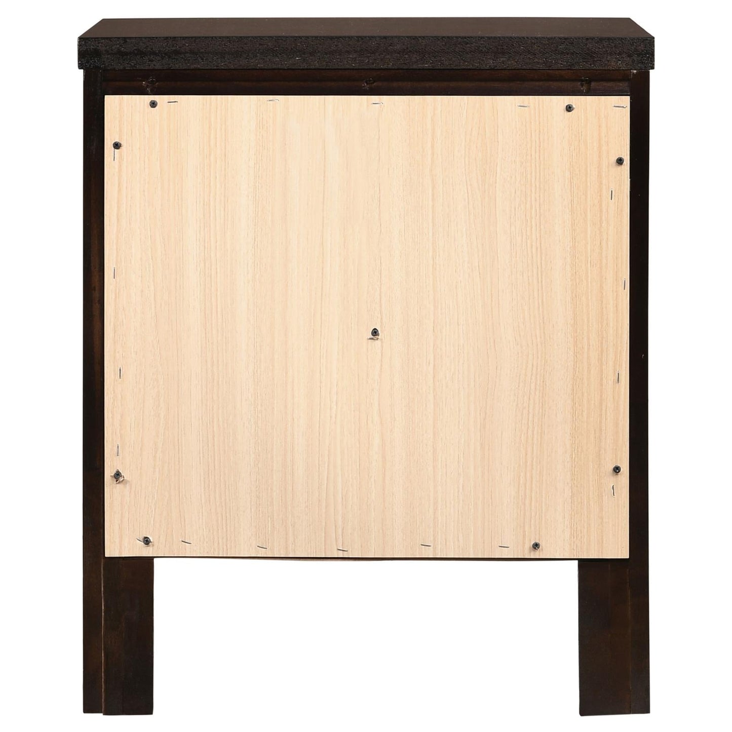 Carlton 2-Drawer Rectangular Nightstand Cappuccino - 202092 - Luna Furniture - Dallas Store