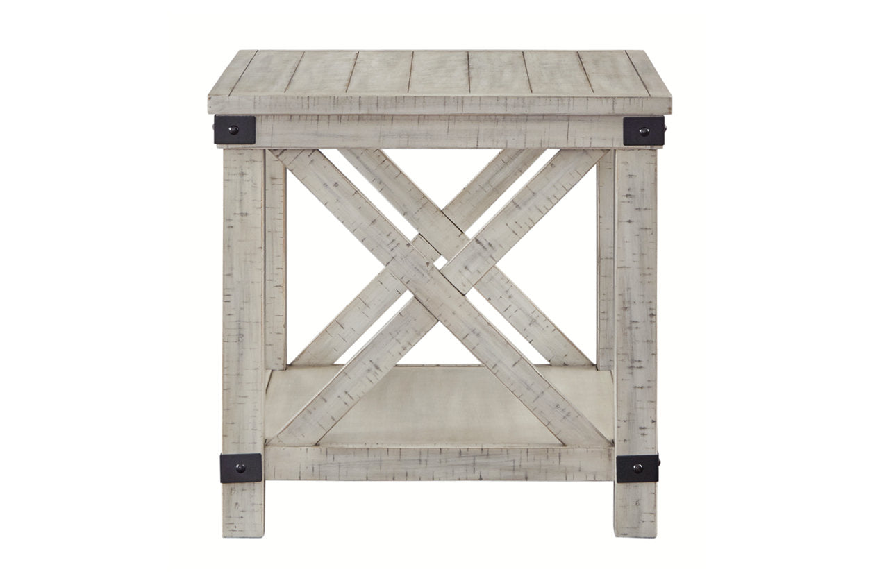 Carynhurst Whitewash End Table - T929-3 - Luna Furniture - Dallas Store