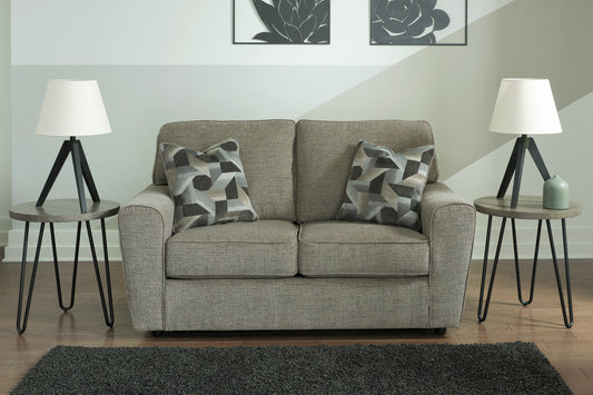 Cascilla Pewter Loveseat - 2680535 - Luna Furniture - Dallas Store