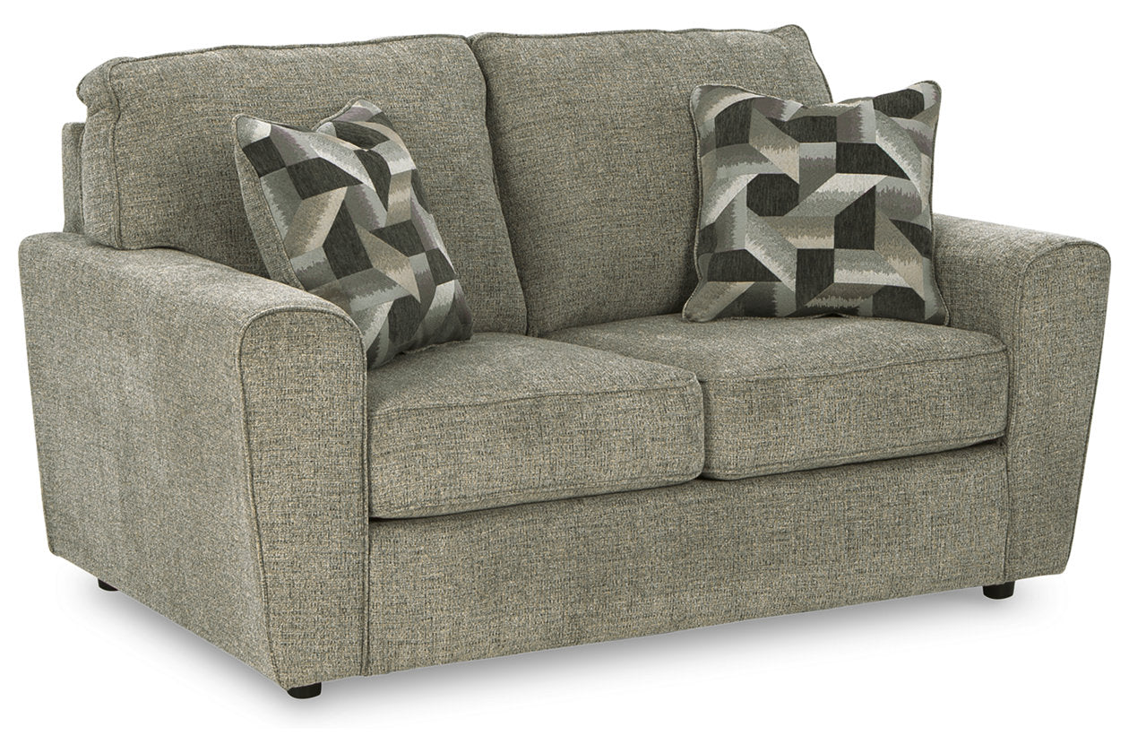 Cascilla Pewter Loveseat - 2680535 - Luna Furniture - Dallas Store