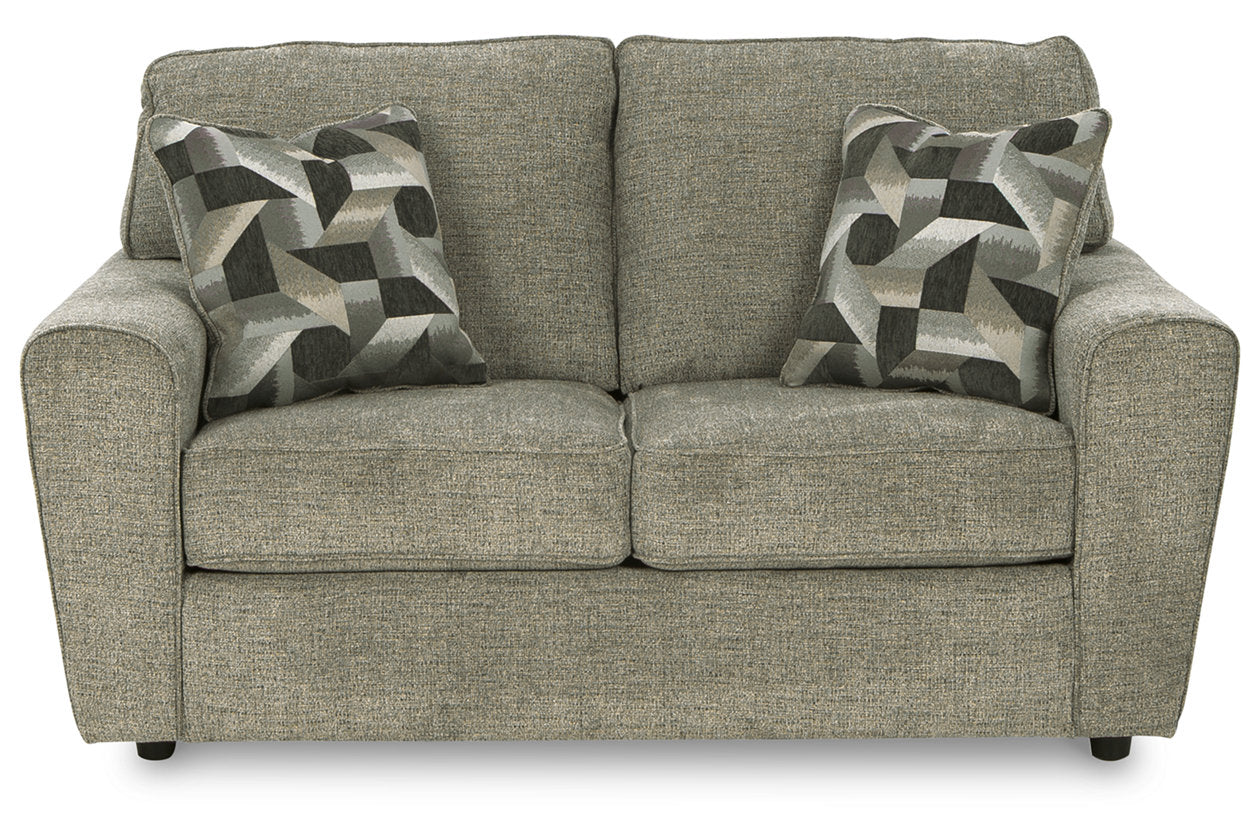 Cascilla Pewter Loveseat - 2680535 - Luna Furniture - Dallas Store