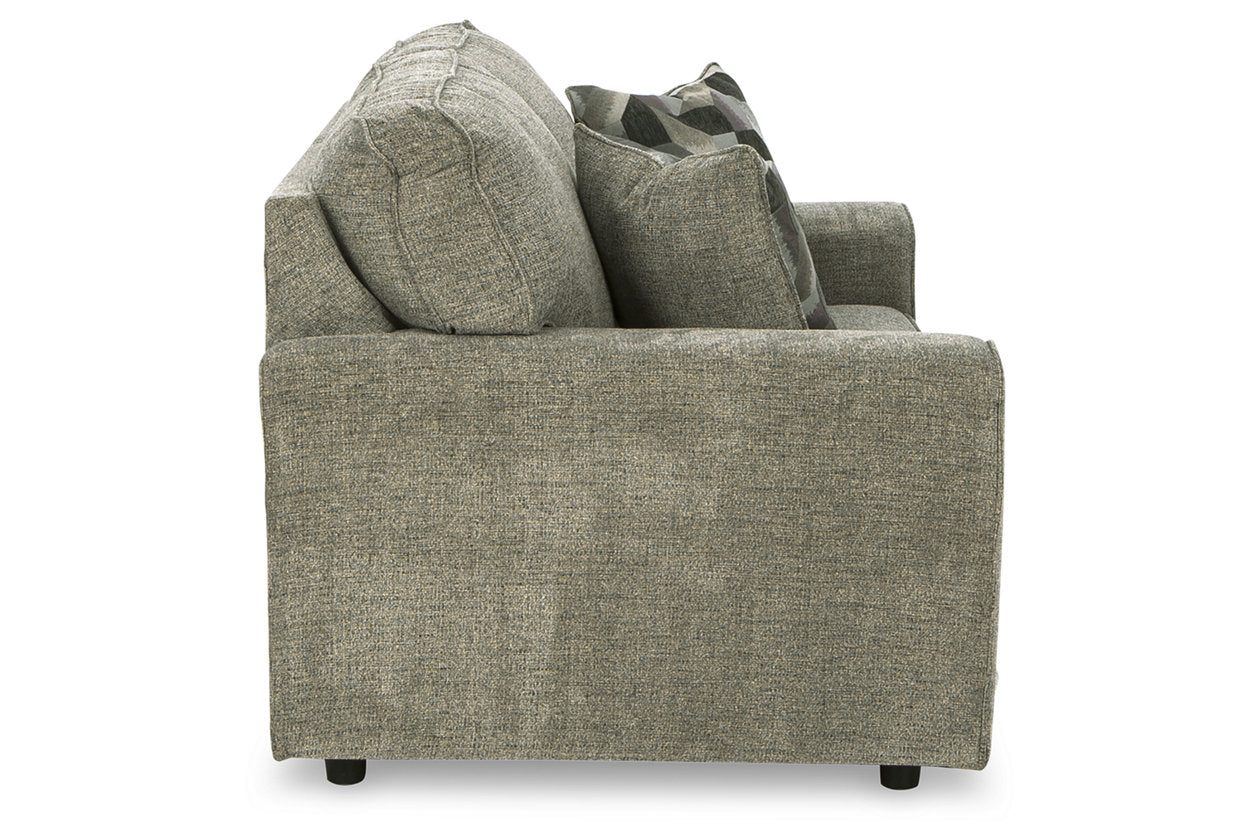 Cascilla Pewter Loveseat - 2680535 - Luna Furniture - Dallas Store