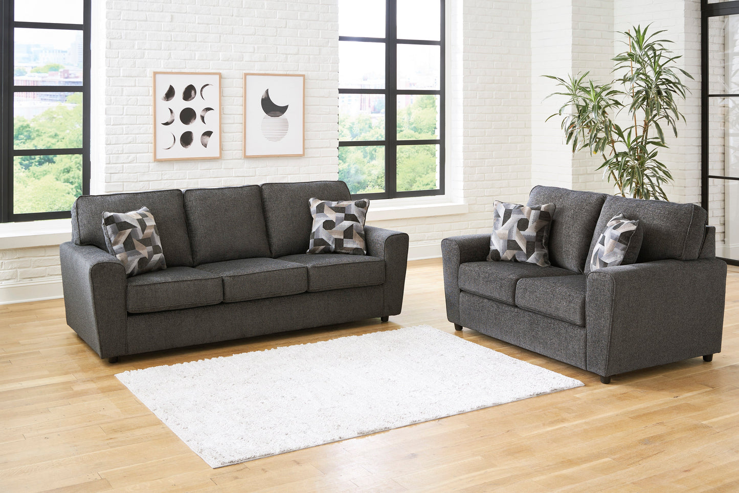 Cascilla Slate Living Room Set - SET | 2680438 | 2680435 | 2680420 - Luna Furniture - Dallas Store